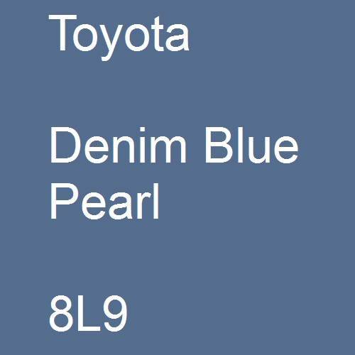 Toyota, Denim Blue Pearl, 8L9.